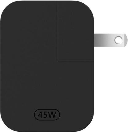 Microsoft - Surface 45W USB-C Wall Charger - Black